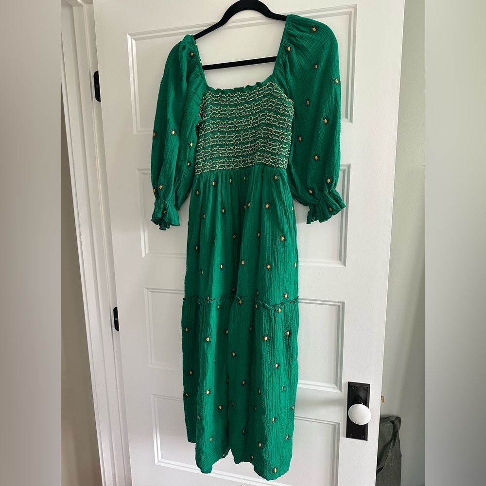 Free People Dupe Smocked dress